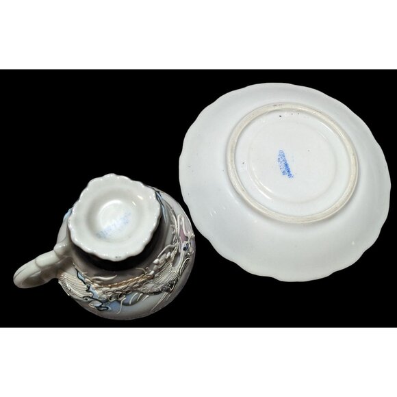 Vintage Collectible Dragonware Cup And Saucer - Picture 4 of 16